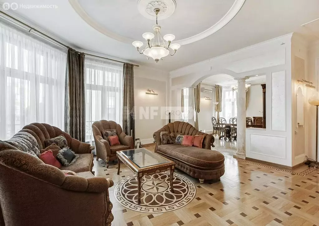 3-комнатная квартира: Москва, улица Арбат, 18с1 (156.4 м) - Фото 1