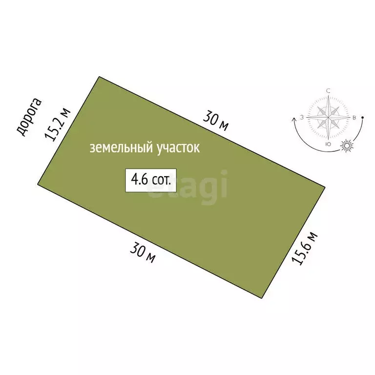 Участок в Тюмень, ТСН Энергостроитель, Лесная улица (4.6 м) - Фото 1