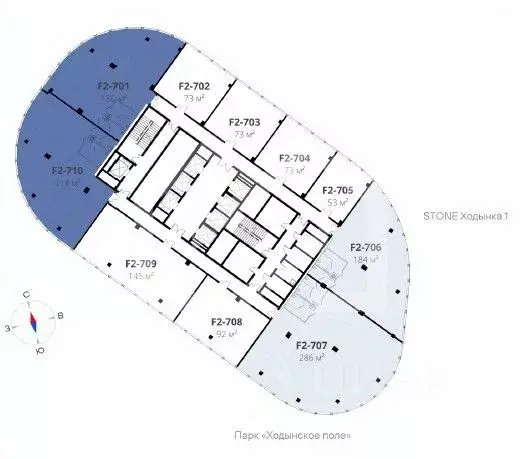 Помещение свободного назначения в Москва Ходынский бул., вл1 (400 м) - Фото 2