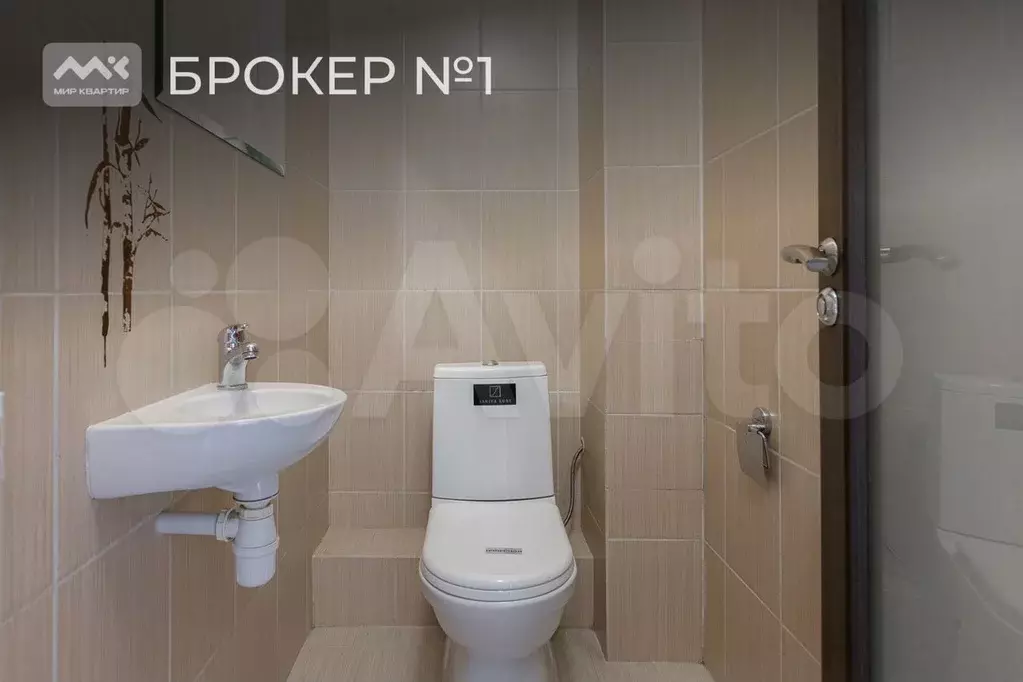 1-к. квартира, 52,4 м, 9/25 эт. - Фото 1