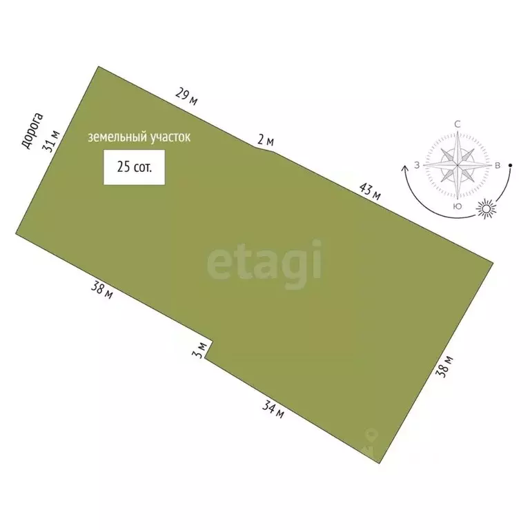 Дом в Крым, Черноморский район, Оленевское с/пос, с. Оленевка ул. ... - Фото 2