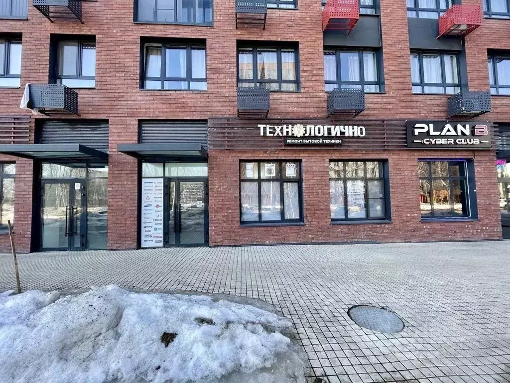 Помещение свободного назначения в Москва Скандинавия жилой комплекс, ... - Фото 1