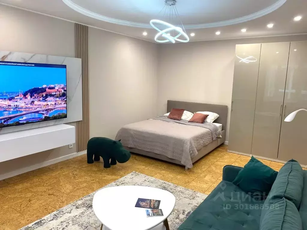 2-к кв. Нижегородская область, Нижний Новгород ул. Нестерова, 33 (75.0 ... - Фото 2