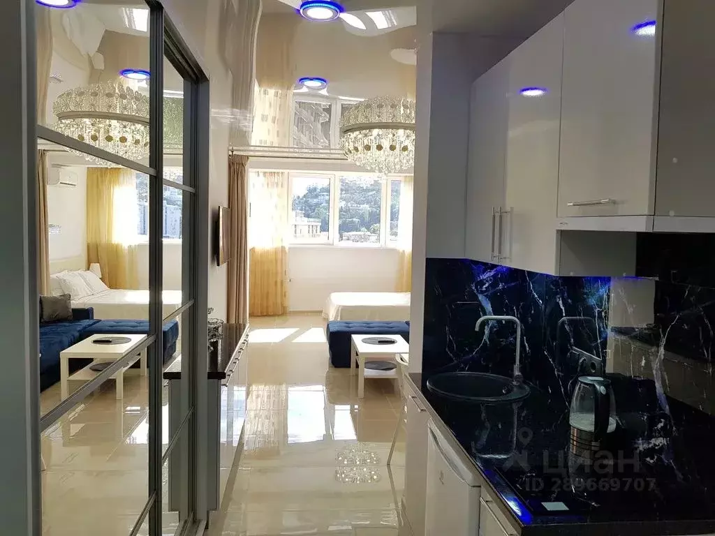 Студия Крым, Ялта ул. Руданского, 21А (40.0 м) - Фото 1