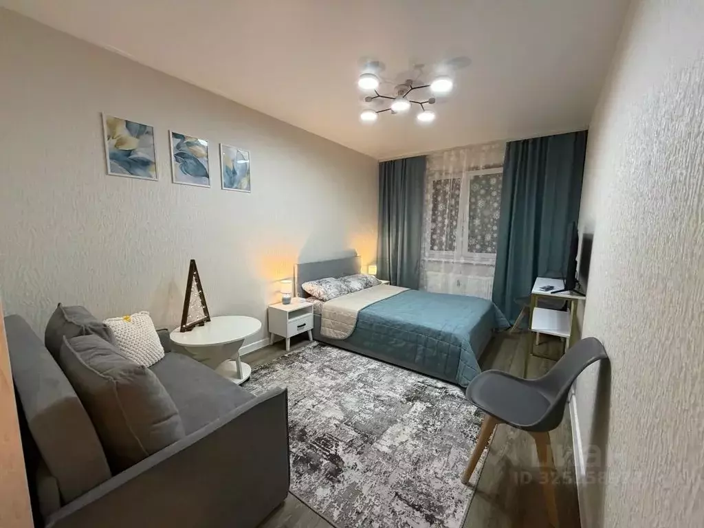 1-к кв. Тюменская область, Тюмень ул. Алматинская, 12 (39.0 м) - Фото 1