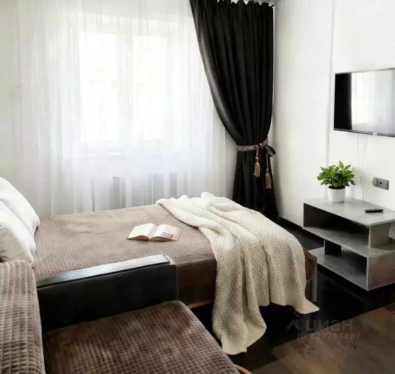 1-к кв. Курганская область, Курган Заозерный жилрайон, 5-й мкр, 35 ... - Фото 1