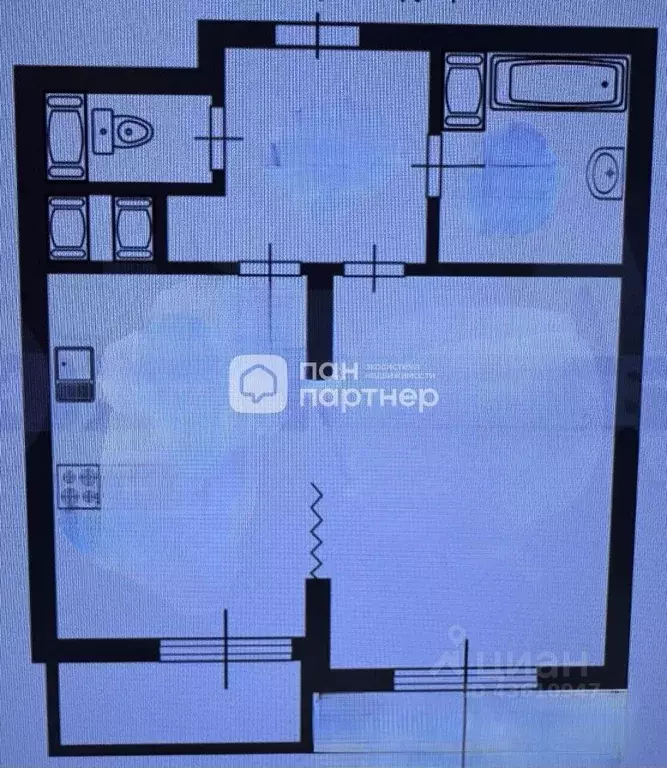 1-к кв. Санкт-Петербург просп. Тореза, 118 (45.6 м) - Фото 2