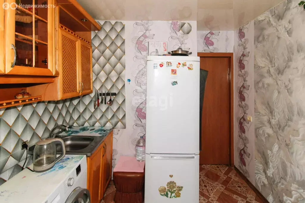 1-комнатная квартира: Тюмень, улица Баумана, 111 (33 м) - Фото 1