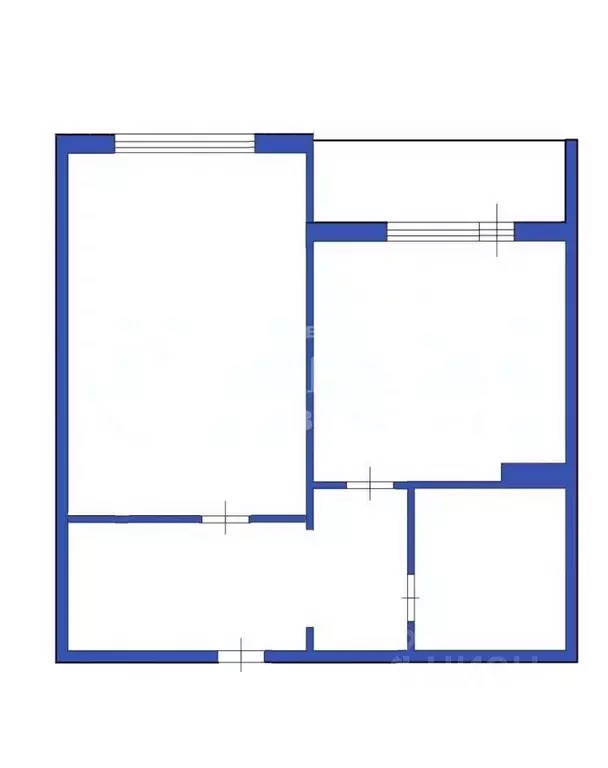 1-к кв. Кемеровская область, Топки Солнечный мкр, 4А (28.5 м) - Фото 2