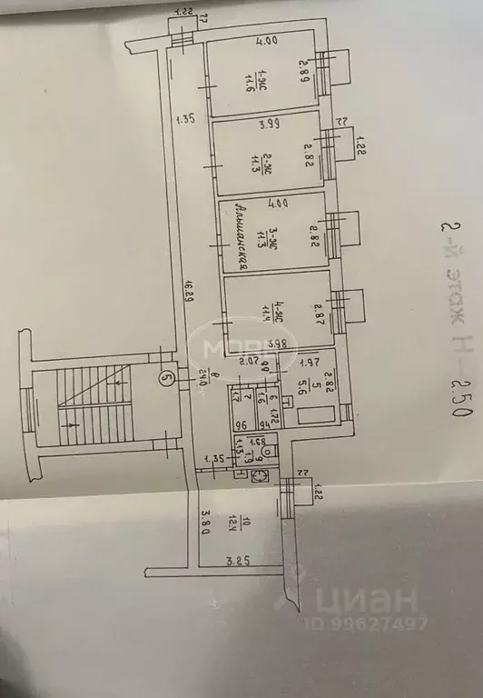 3-к кв. Калининградская область, Светлогорск Станционная ул., 4 (81.2 ... - Фото 2