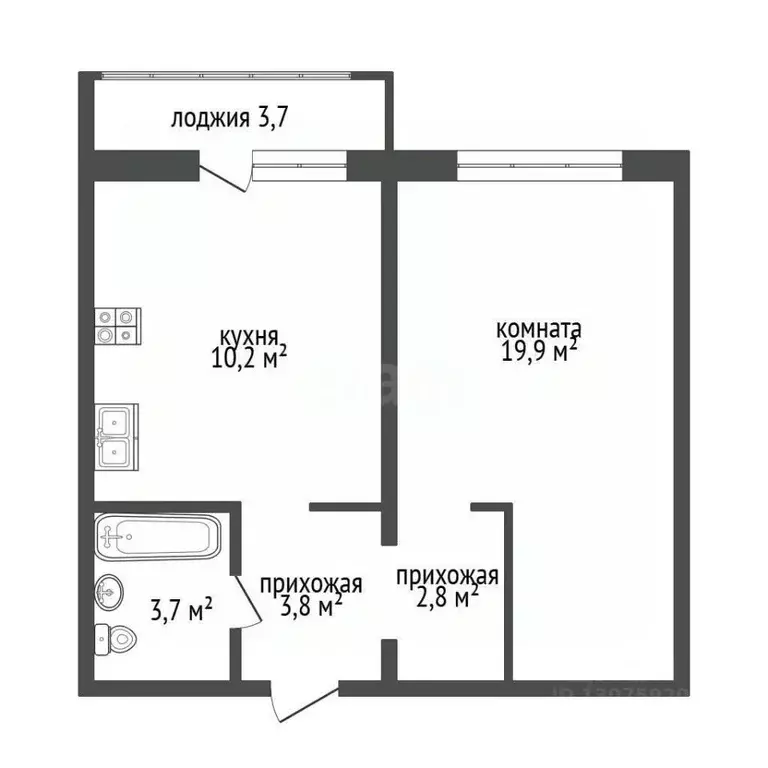 1-к кв. Ярославская область, Ярославль ул. Дядьковская, 2 (42.3 м) - Фото 2