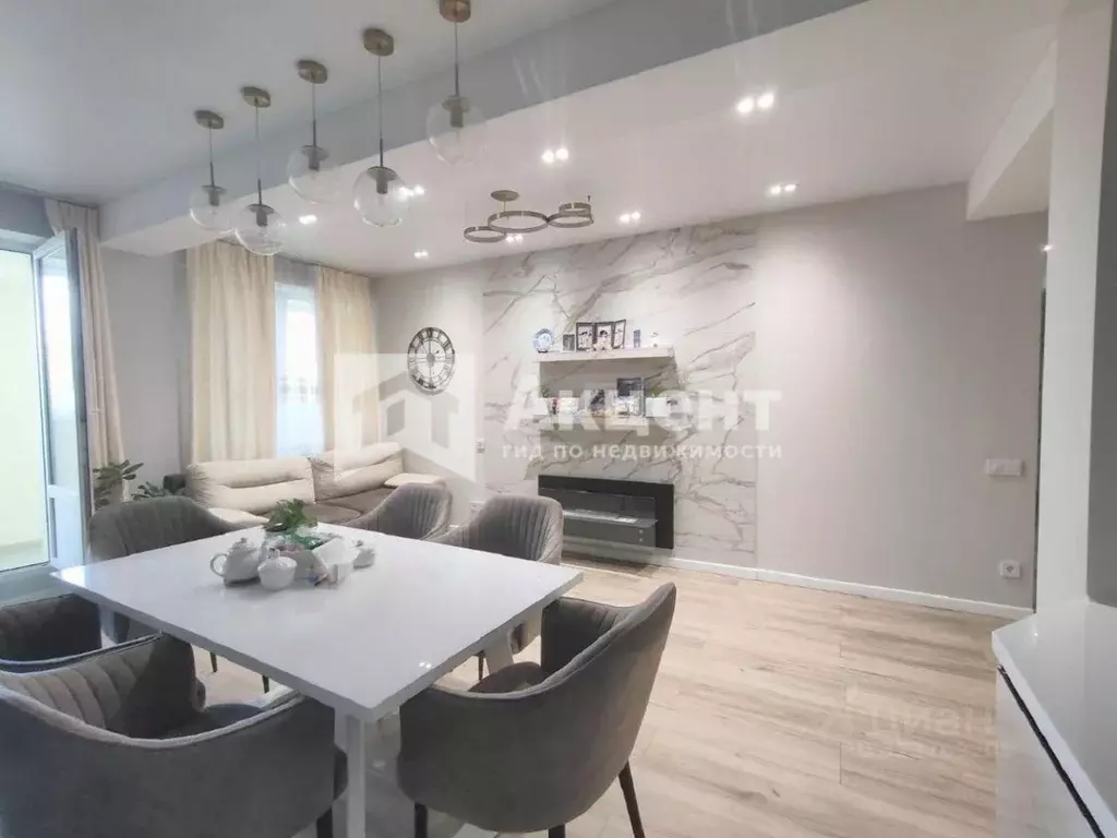 3-к кв. Ивановская область, Иваново Московская ул., 62 (126.0 м) - Фото 2