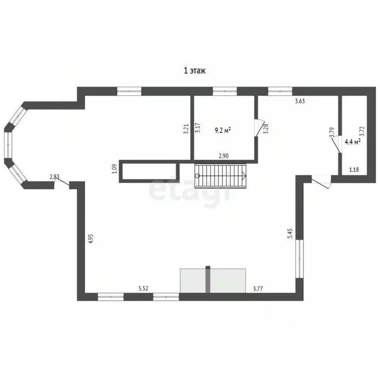 Дом в Кемеровская область, Кемерово 15-й мкр, 1-й кв-л,  (330 м) - Фото 2