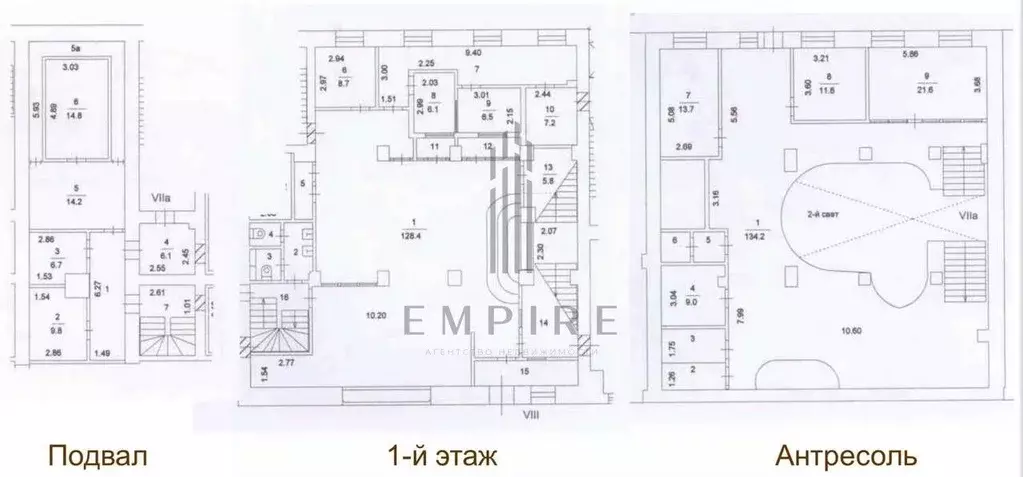 Торговая площадь в Москва Ленинский просп., 11С1 (494 м) - Фото 1