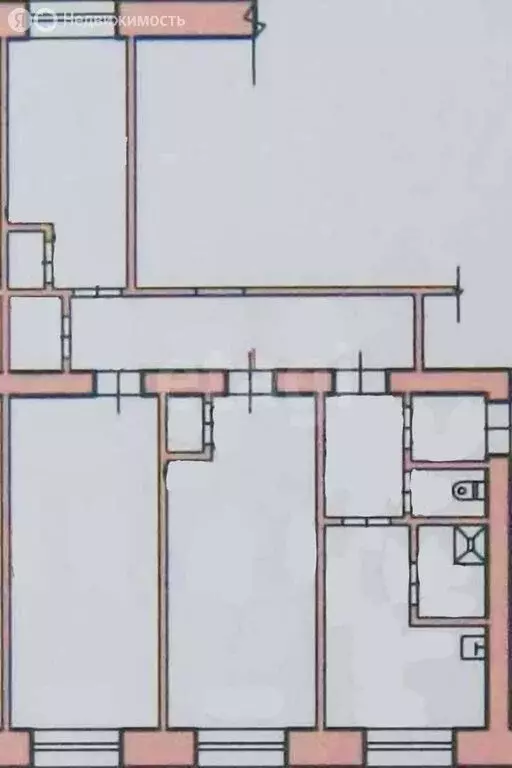 3-комнатная квартира: Абакан, улица Ленинского Комсомола, 9 (57.2 м) - Фото 0