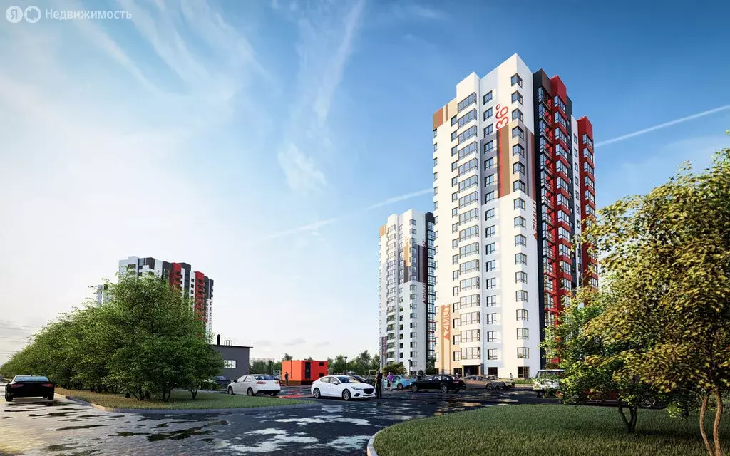 Квартира-студия: Новосибирск, улица Связистов, 162 (25.3 м) - Фото 1