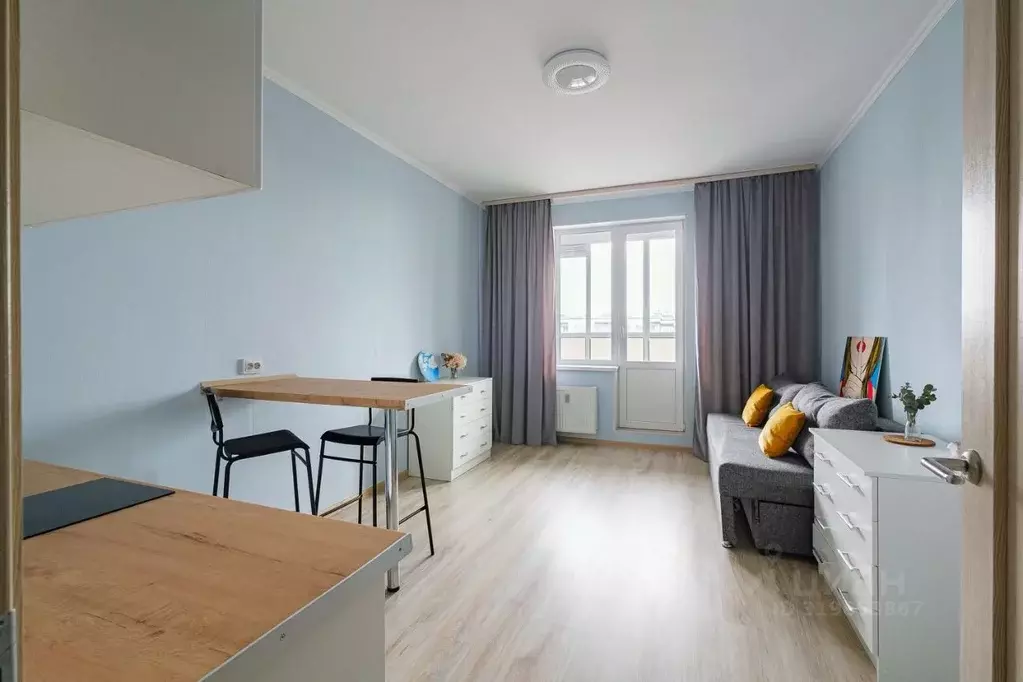 Студия Санкт-Петербург ул. Плесецкая, 10 (23.0 м) - Фото 1