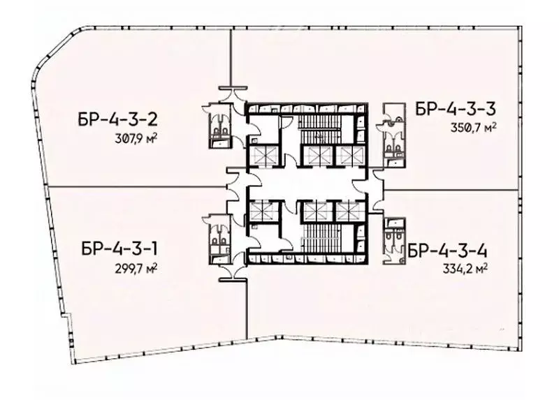 Офис в Москва Холодильный пер., 3к1 (334 м) - Фото 1