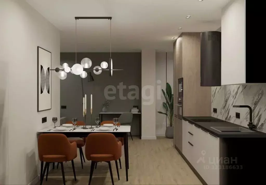 2-к кв. Пермский край, Пермь ул. Окулова, 18 (60.0 м) - Фото 2