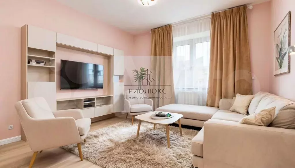 1-к. квартира, 38 м, 2/4 эт. - Фото 1