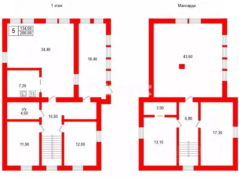Дом в Ленинградская область, Всеволожск Каменерская ул., 39 (200 м) - Фото 2