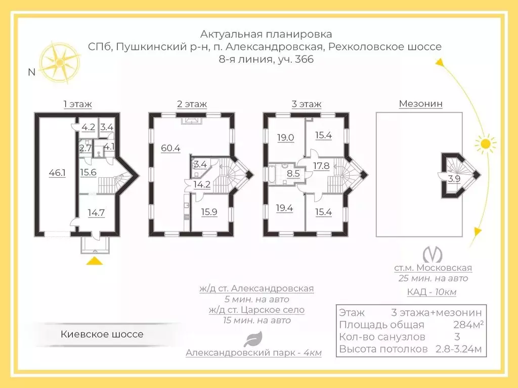 Дом в Санкт-Петербург, Санкт-Петербург, Пушкин Рехколово СНТ, 8-я ... - Фото 2