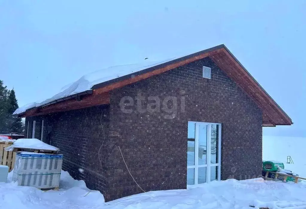 Дом в Пермский край, д. Мокино ул. Запольская, 55 (100 м) - Фото 1