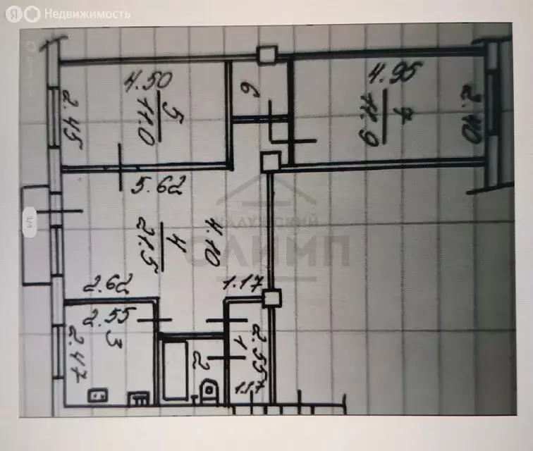 3-комнатная квартира: Калуга, площадь Победы, 9 (59 м) - Фото 1