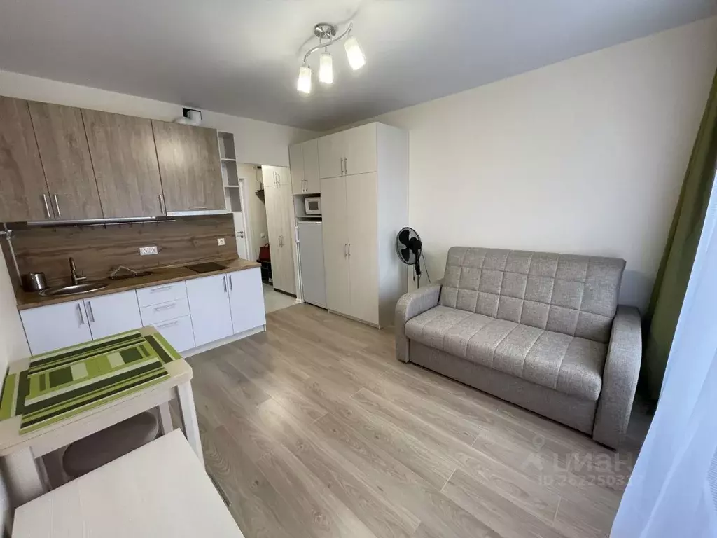 Студия Московская область, Котельники Парковый мкр, 1к6 (20.0 м) - Фото 1