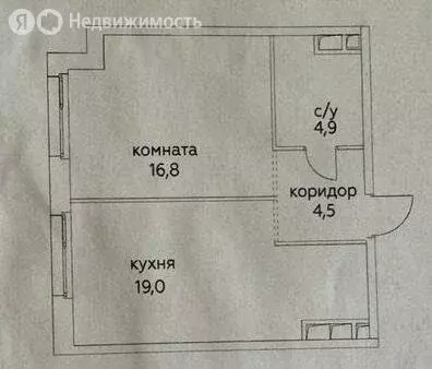 2-комнатная квартира: Москва, Озёрная улица, 9 (45.2 м) - Фото 2