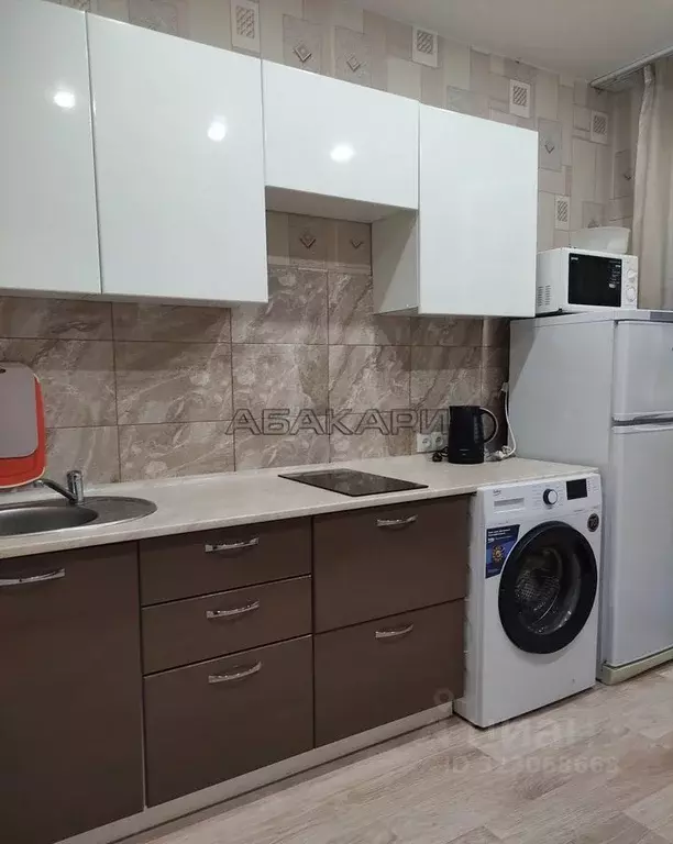 1-к кв. Красноярский край, Красноярск ул. Дмитрия Мартынова, 47 (42.0 ... - Фото 1