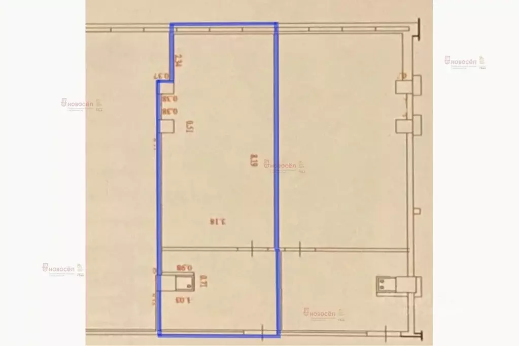 Офис в Свердловская область, Екатеринбург ул. Розы Люксембург, 49 (37 ... - Фото 2