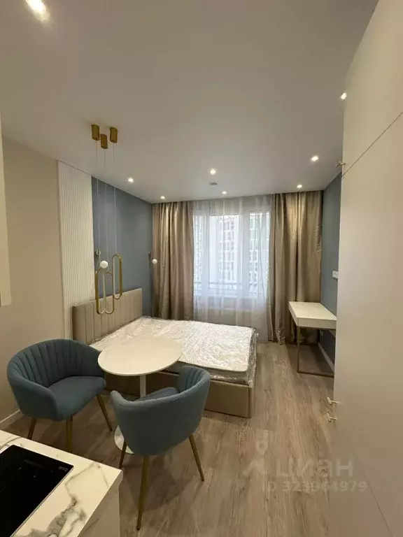 Студия Санкт-Петербург просп. Крузенштерна, 4 (21.0 м) - Фото 2