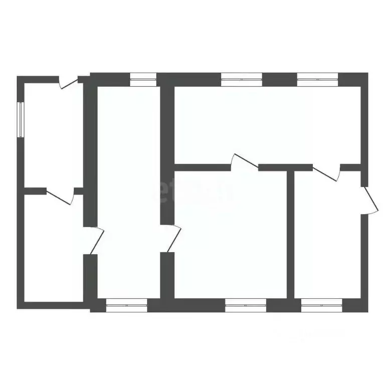 Дом в Тульская область, Одоев рп ул. Демьяна Бедного, 20 (58 м) - Фото 1