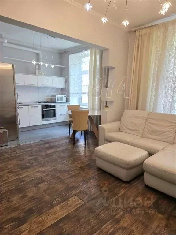 2-к кв. Москва 3-я Фрунзенская ул., 6 (50.0 м) - Фото 1