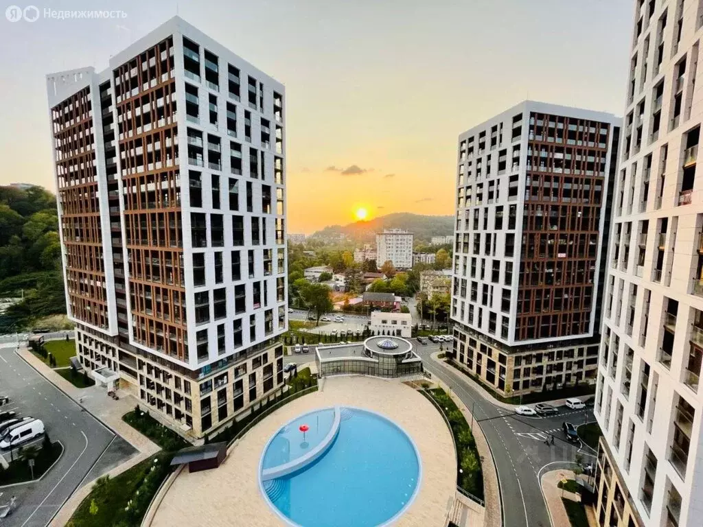 1-комнатная квартира: Дагомыс, Батумское шоссе, 28Ак3 (29 м) - Фото 1