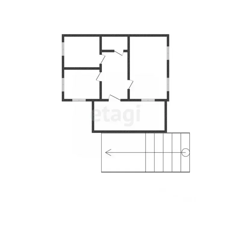 Дом в Смоленская область, Кардымовский муниципальный округ, д. ... - Фото 2