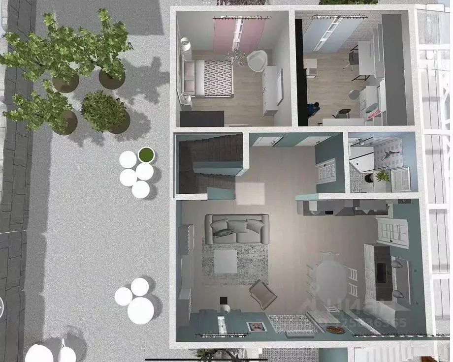 Коттедж в Крым, Феодосия пер. 2-й Овражный (195 м) - Фото 2