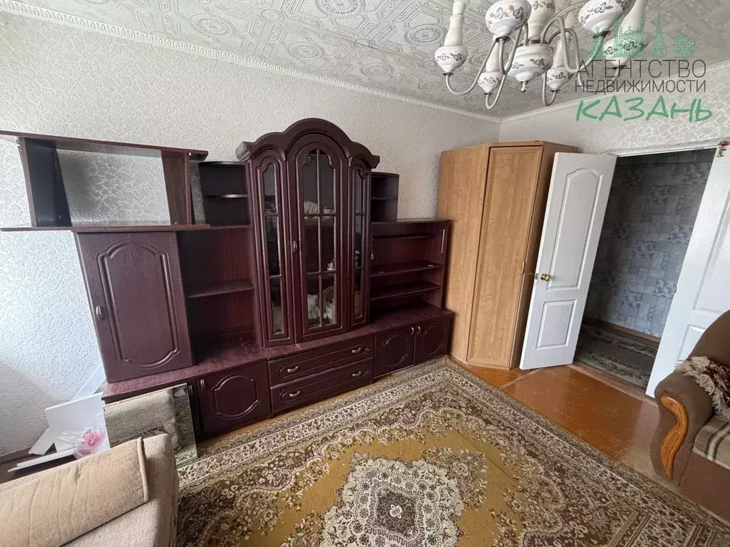 Комната Татарстан, Казань ул. Можайского, 17 (18.0 м) - Фото 1