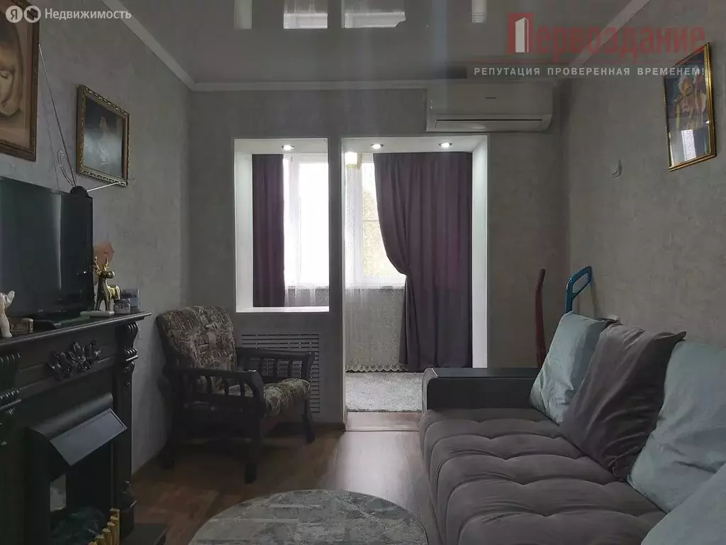 2-комнатная квартира: Астрахань, проезд Воробьёва, 7 (42.4 м) - Фото 1