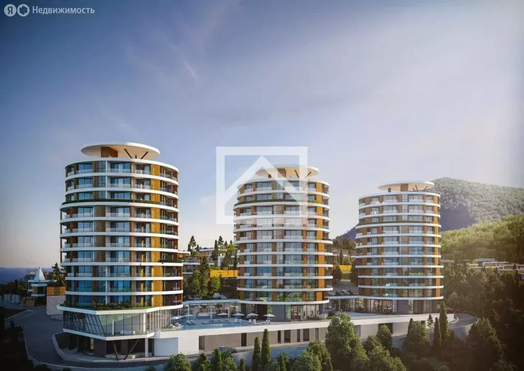 Квартира-студия: Республика Крым, муниципальный округ Алушта, село ... - Фото 1