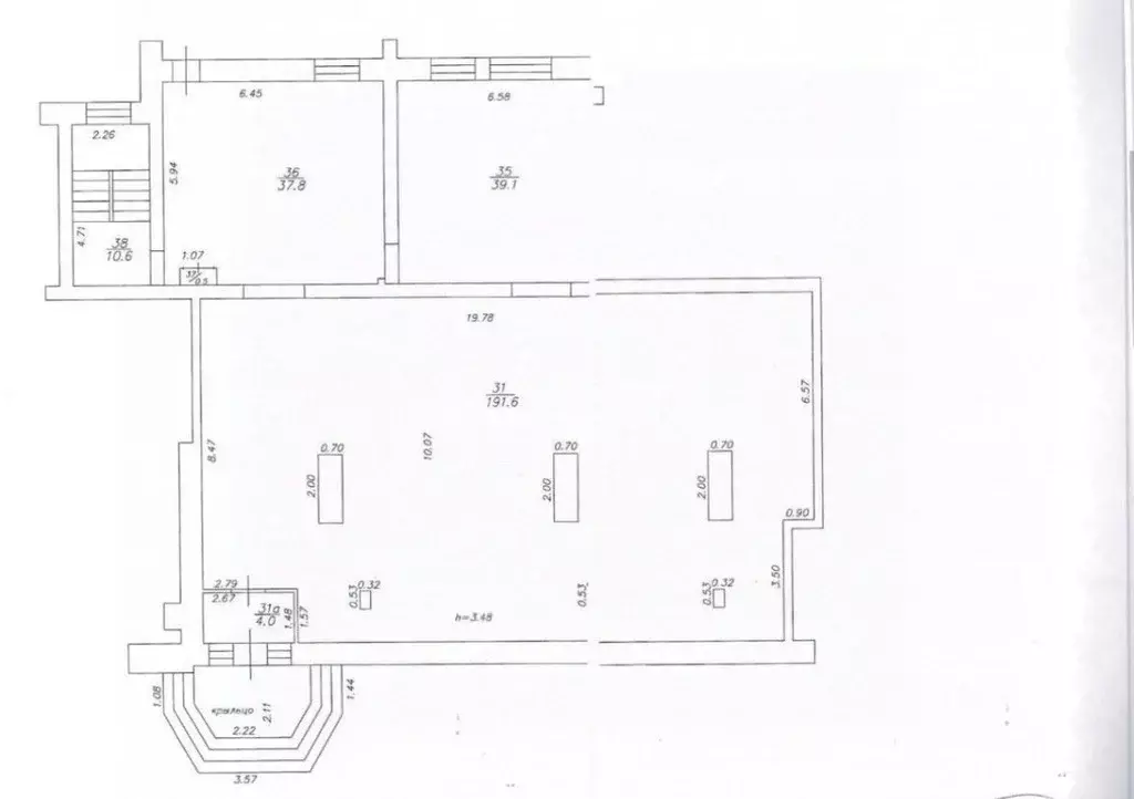 Торговая площадь в Татарстан, Казань ул. Татарстан, 7 (378 м) - Фото 2