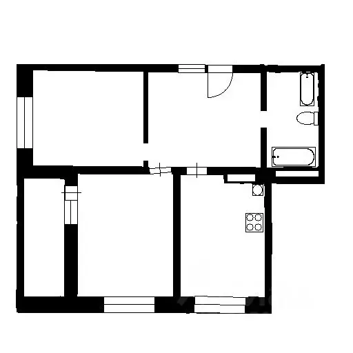 2-к кв. Москва Сосенское поселение, ул. Николо-Хованская, 24 (65.0 м) - Фото 1
