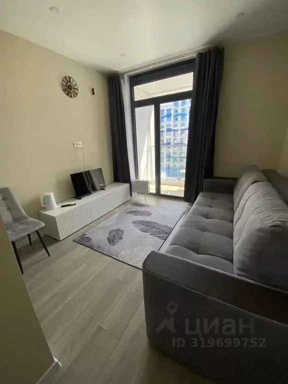 Студия Краснодарский край, Сочи Бытха мкр, ул. Ясногорская, 16/2к8 ... - Фото 1