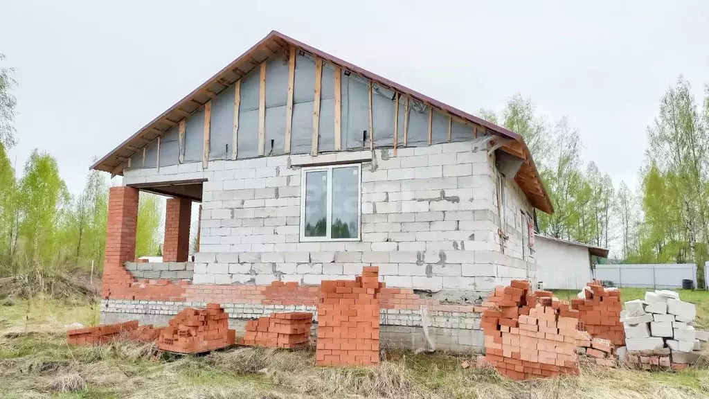 Дом в Ярославская область, Некрасовское рп ул. Сиреневая (85 м) - Фото 0