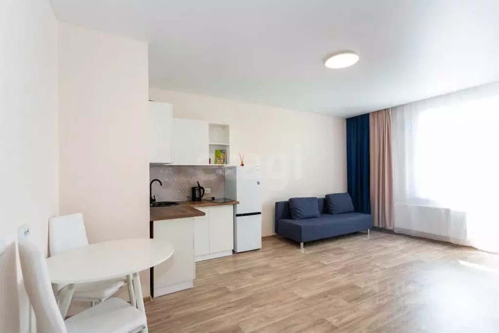 Студия Новосибирская область, Новосибирск ул. Бородина, 54 (30.8 м) - Фото 1