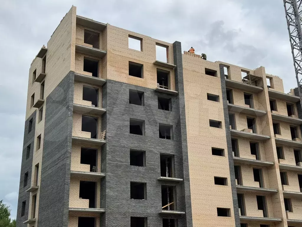 1-к. квартира, 43,6 м, 2/9 эт. - Фото 0