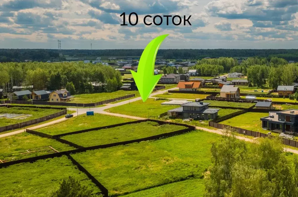 Участок в Московская область, Домодедово городской округ, д. Шишкино  ... - Фото 1