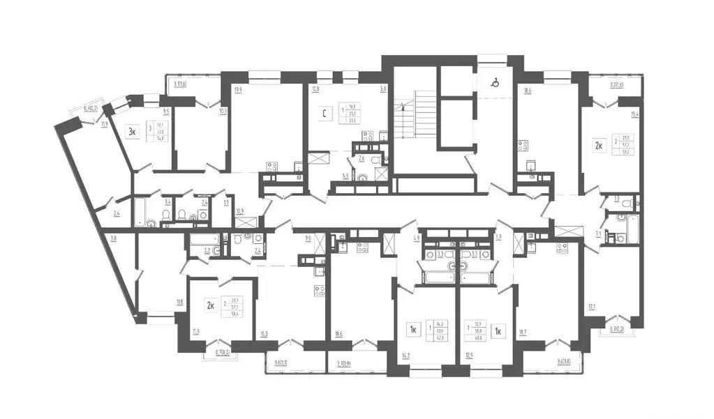 Студия Ярославская область, Ярославль 1-й мкр,  (23.0 м) - Фото 1