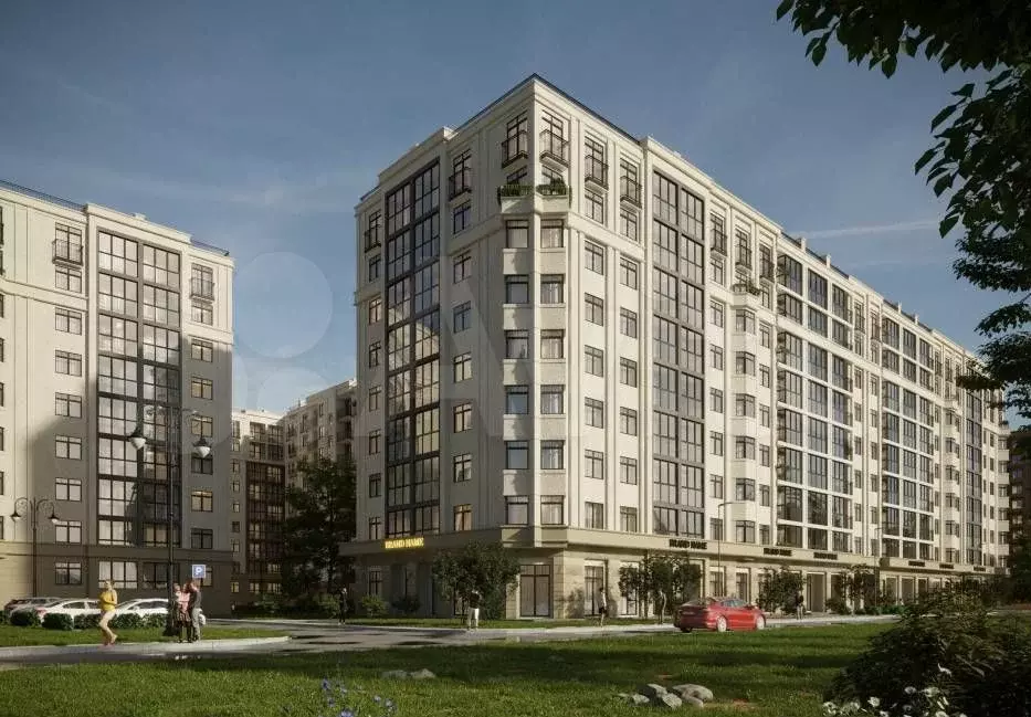 1-к. квартира, 43,1 м, 2/9 эт. - Фото 1